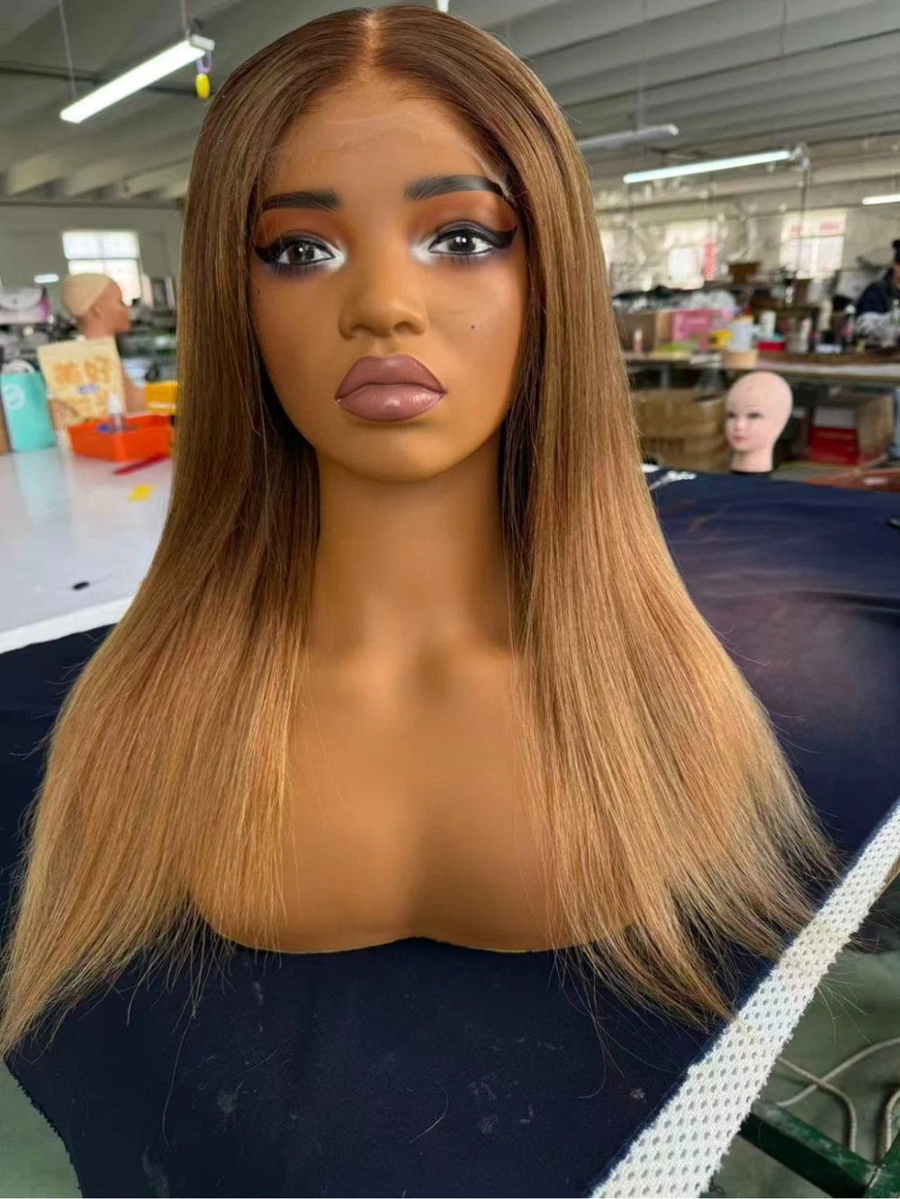 Straight Lace Front Wig - Honey Blonde